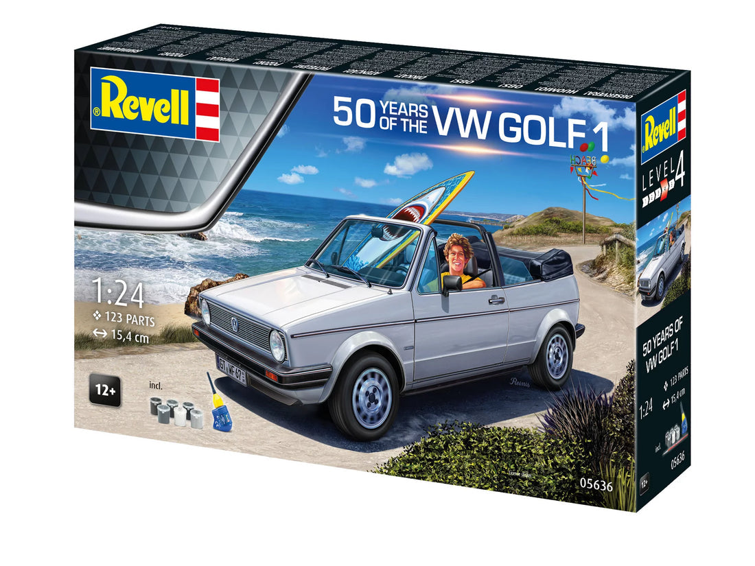 50 years of the Volkswagen Golf 1 – DModelkits