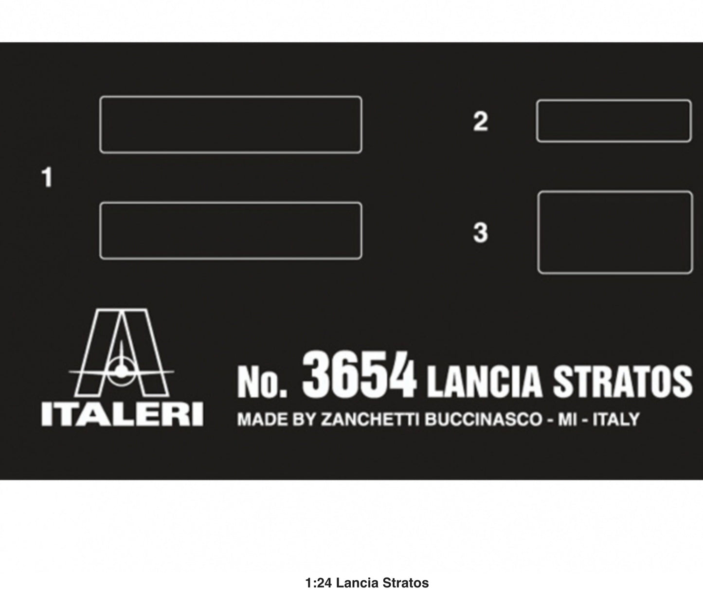 LANCIA STRATOS HF ALITALIA - RALLY MONTE CARLO 1977