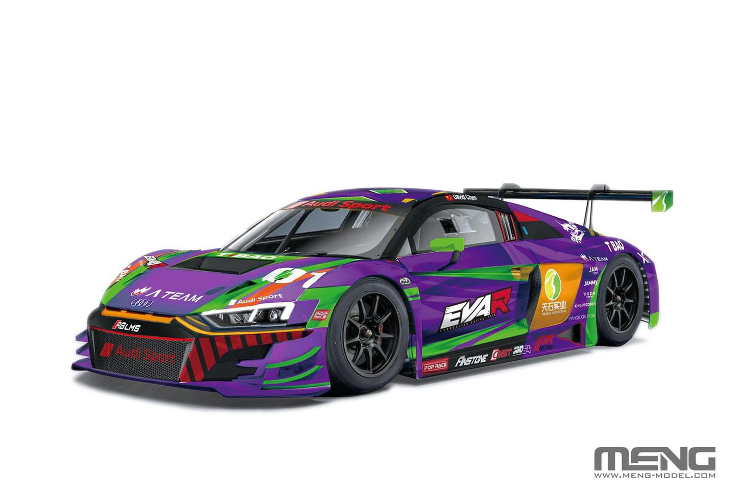 AUDI R8 LMS GT3 EVO TEST TYPE-01 EVANGELION TS RACING TEAM - MACAU GT ...