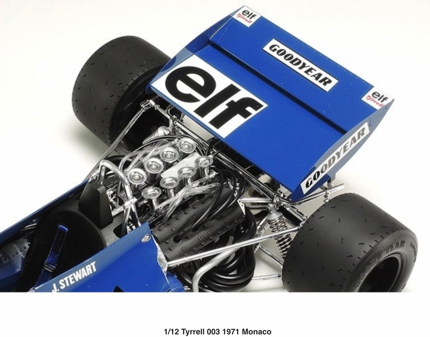 TYRRELL FORD 003 ELF - GRAND PRIX MONACO F1 1971
