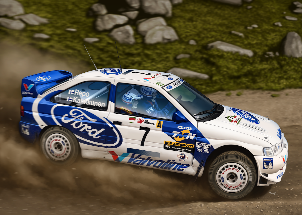 FORD ESCORT WRC - RALLYE DU PORTUGAL 1998 