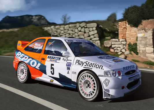 FORD ESCORT WRC - RALLYE MONTE CARLO / RALLYE CATALOGNE 1997 