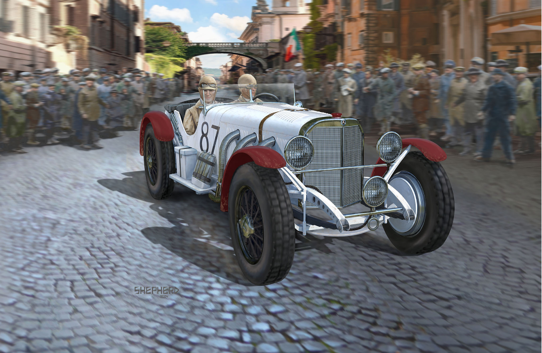 MERCEDES BENZ SSKL - MILLE MIGLIA 1931