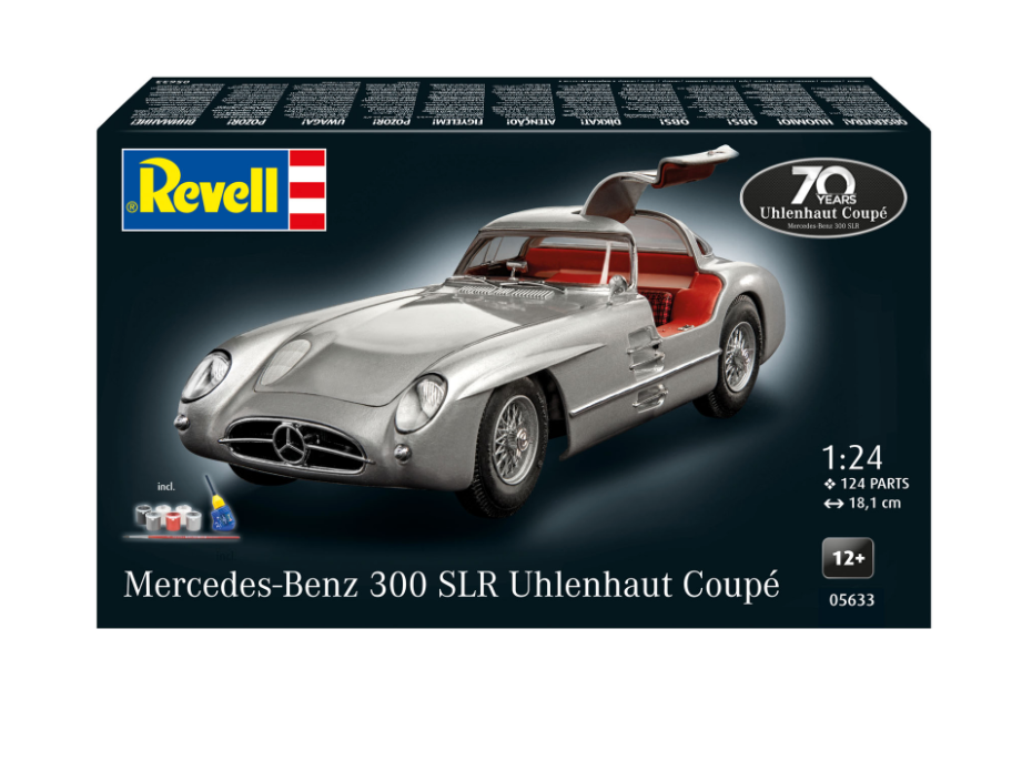 MERCEDEZ BENZ 300 SLR UHLENHAUT COUPE 1955 - 70º ANNIVERSARY