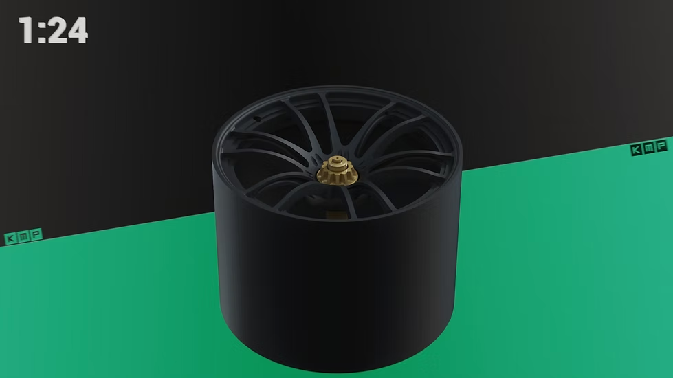 AMG GT3 Goodsmile Racing team ENKEI rims – DModelkits