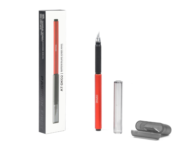 Aluminium alloy narrow blade hobby knife