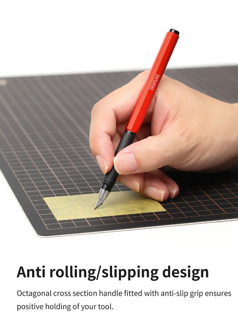 Aluminium alloy narrow blade hobby knife