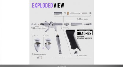 GHAD-68 Advanced Series Airbrush