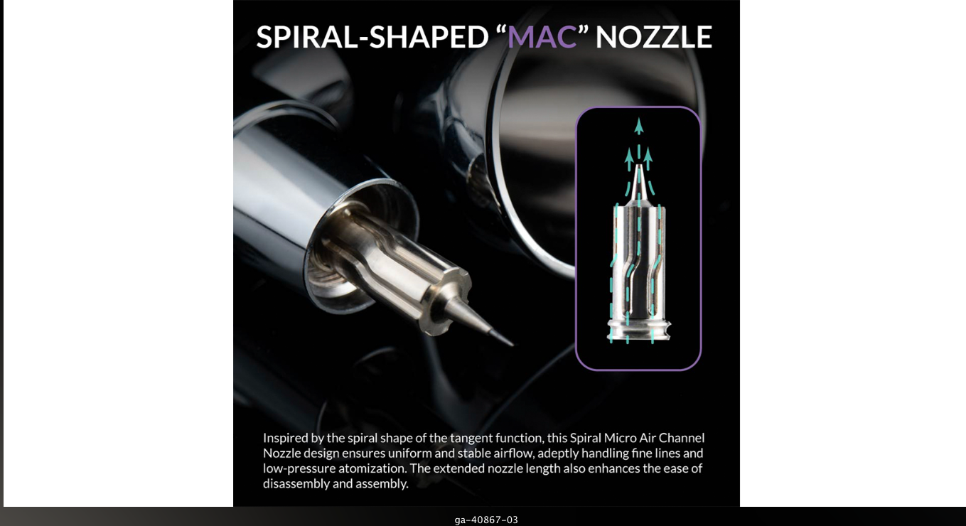 MOBIUS 0.3MM PREMIUM SERIES AIRBRUSH