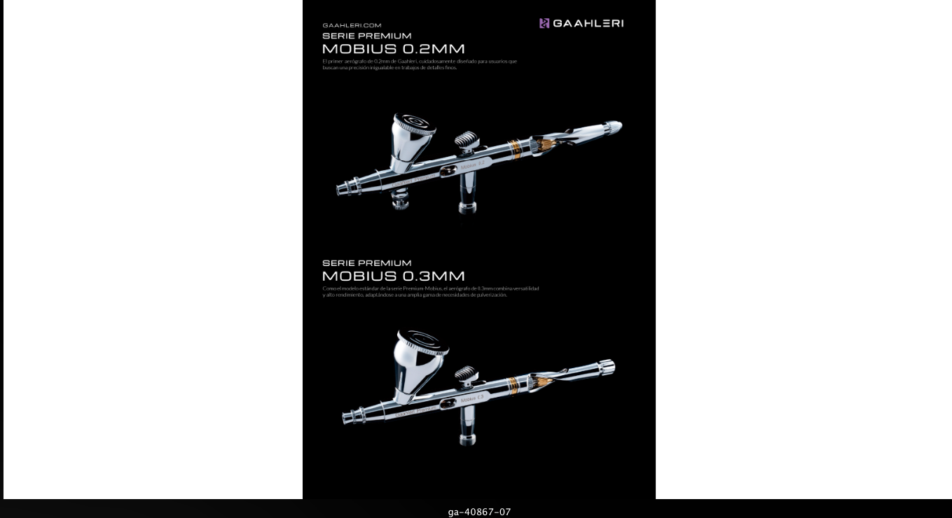 MOBIUS 0.3MM PREMIUM SERIES AIRBRUSH