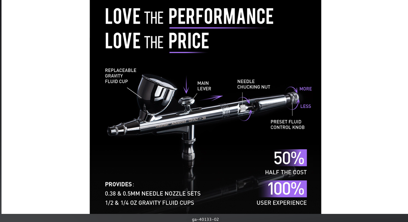 GHAD-39 ADVANCED SERIES AIRBRUSH