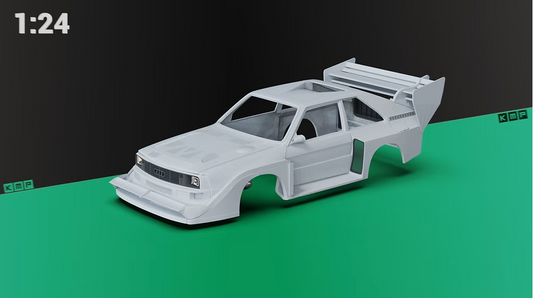 Audi Sport Quattro S1 E2 - Pikes Peak Climb Hill Race 1987 Transkit