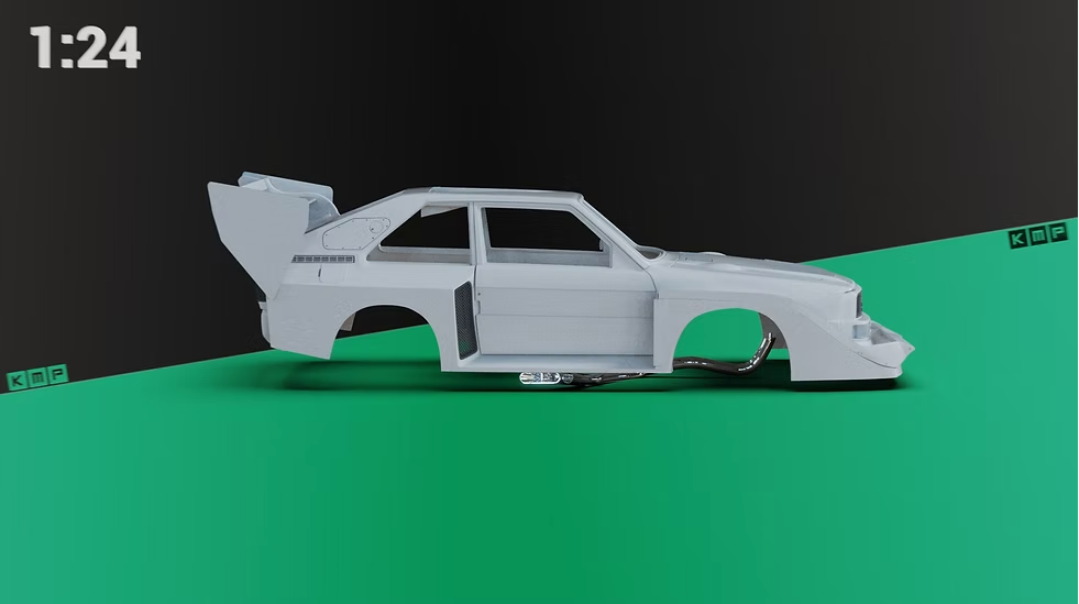 Audi Sport Quattro S1 E2 - Pikes Peak Climb Hill Race 1987 Transkit