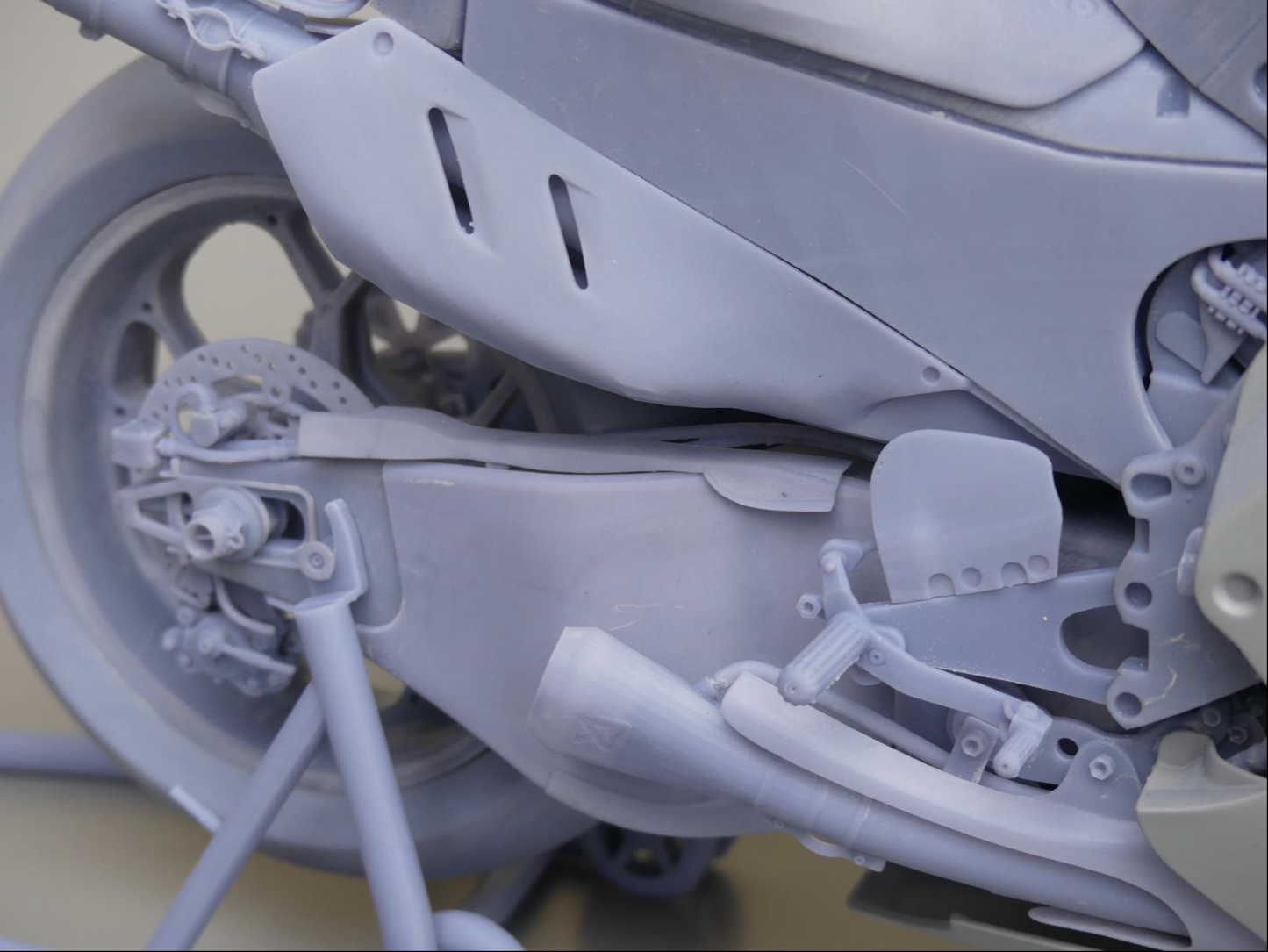 Ducati GP23 model kit 3D Printed  in 1/6 scale