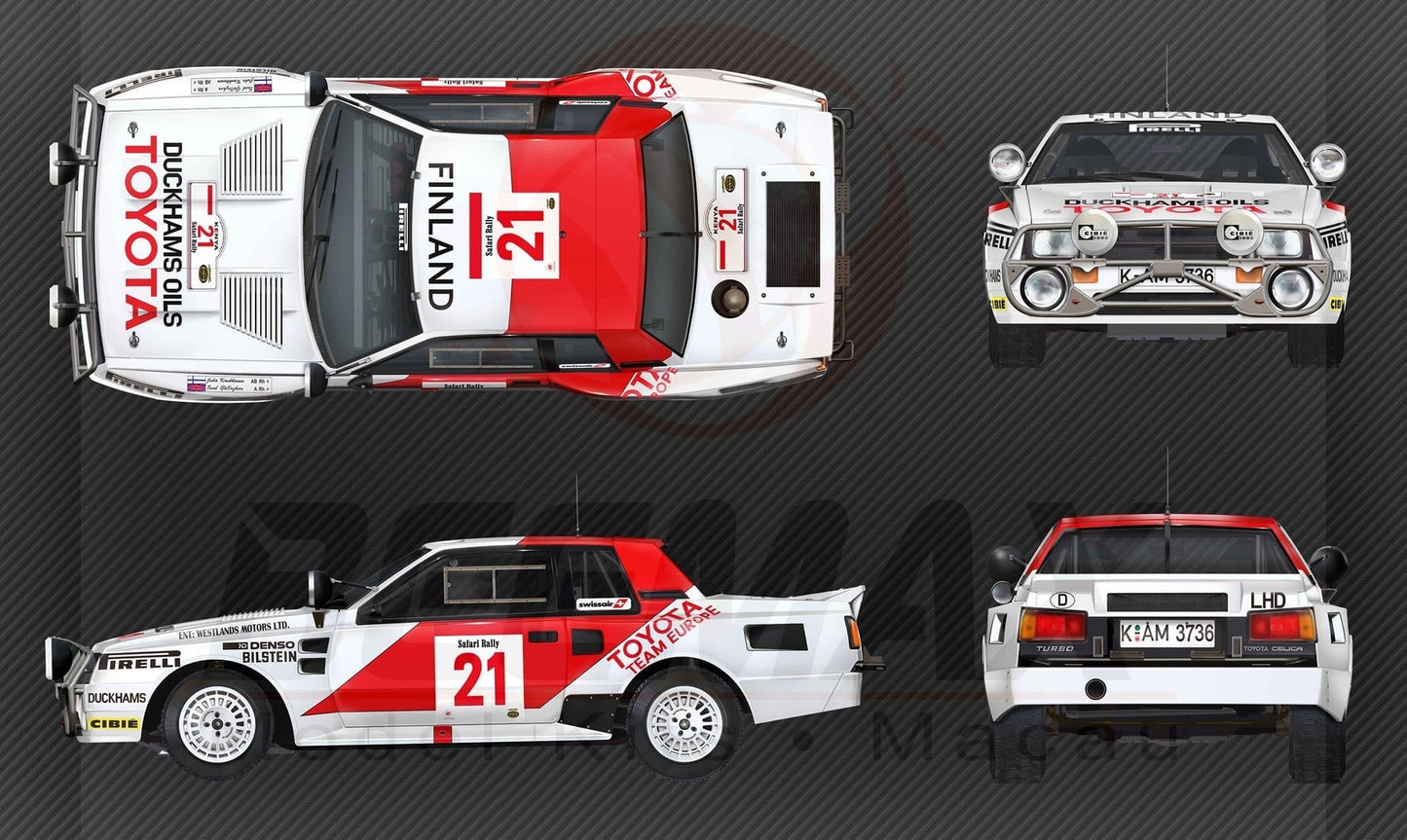 Toyota TA64 Celica - Safari Rally 1985