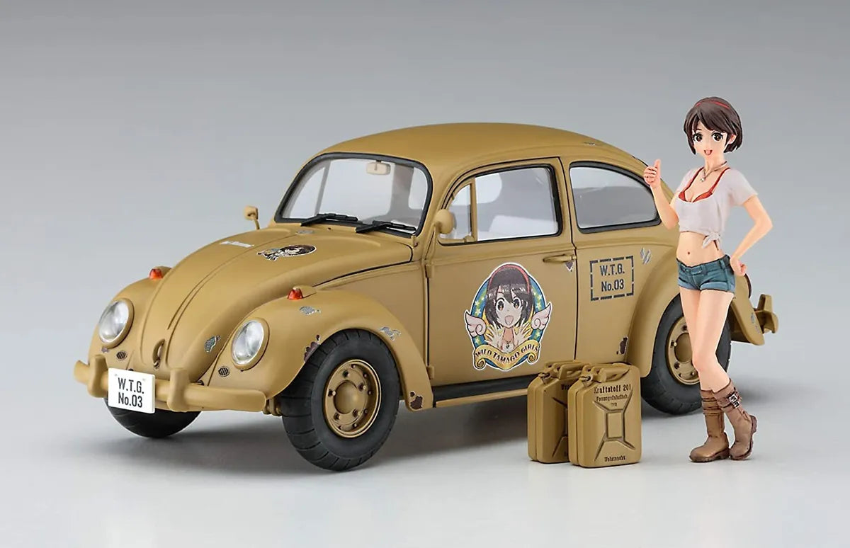 WILD EGG GIRLS VOLKSWAGEN BEETLE TYPE 1 HAZUMI REI WITH FIGURE