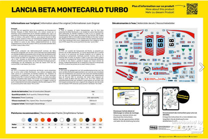Lancia Beta Montecarlo Turbo Jolly Club - Lubrifilm- 24 Hours Le Mans 1981