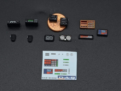 Trip meters, radios and timers Set Up