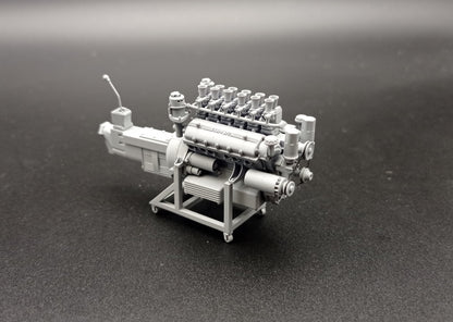 Ferrari Colombo V12 3.3L Engine 1/24