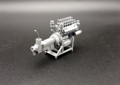 Ferrari Colombo V12 3.3L Engine 1/24