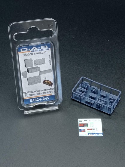 Trip meters, radios and timers Set Up