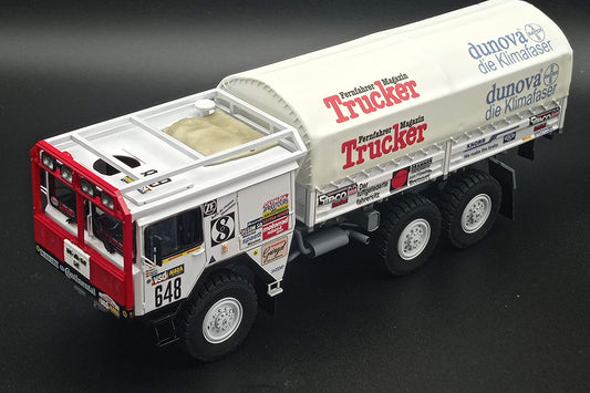 MAN 6X6 DUNOVA TEAM - TRUCKER - RALLY PARIS DAKAR 1986