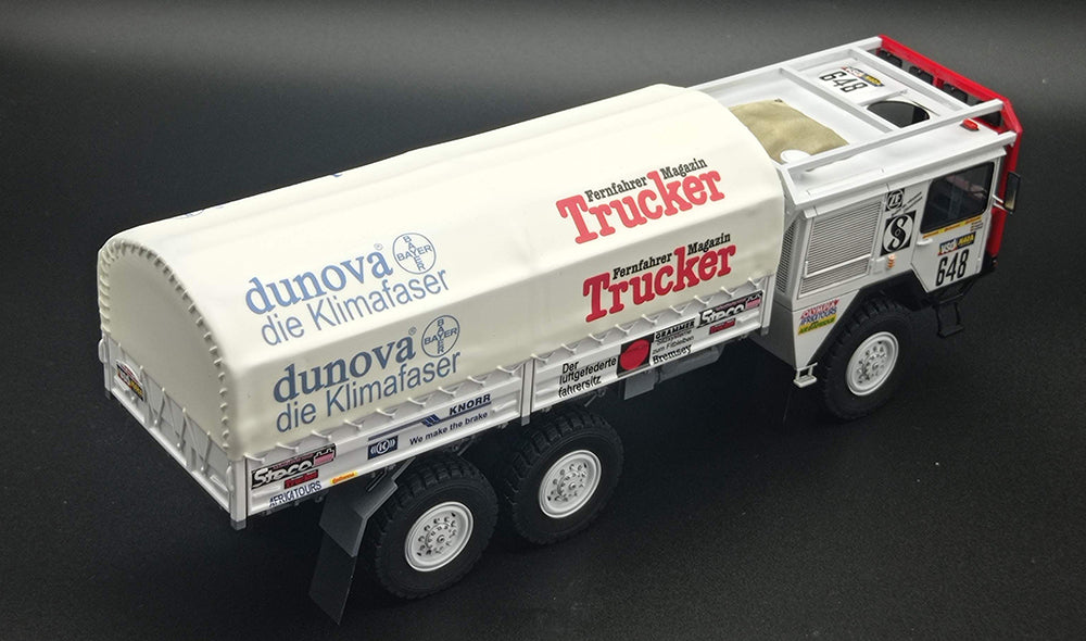 MAN 6X6 DUNOVA TEAM - TRUCKER - RALLY PARIS DAKAR 1986