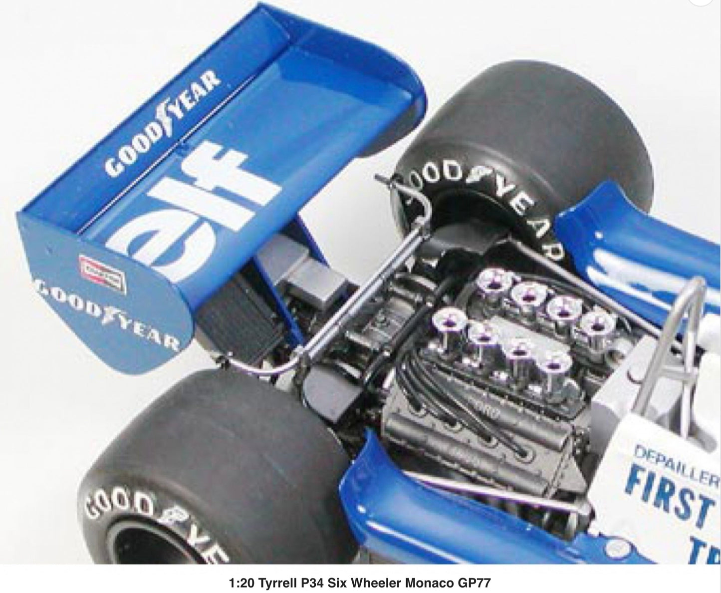 TYRRELL FORD P34 ELF - F1 GRAND PRIX MONACO 1977