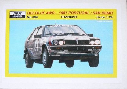 TRANSKIT LANCIA DELTA HF 4WD MARTINI - 1987 RALLY PORTUGAL / SAN REMO WINNERS