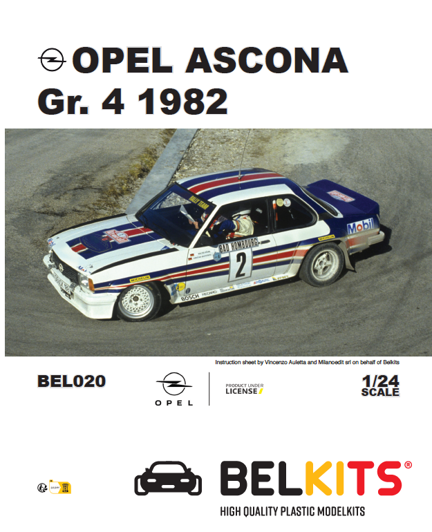 OPEL ASCONA 400 MC 1982 ROHL / GEISTDORFE