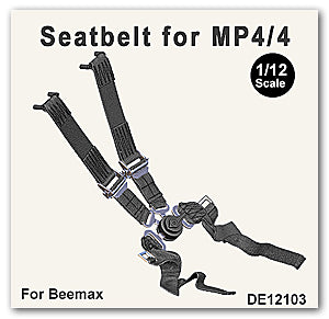 1/12 MP4/4 Seatbelt Set for Beemax