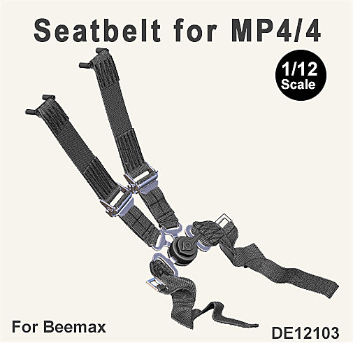 1/12 MP4/4 Seatbelt Set for Beemax