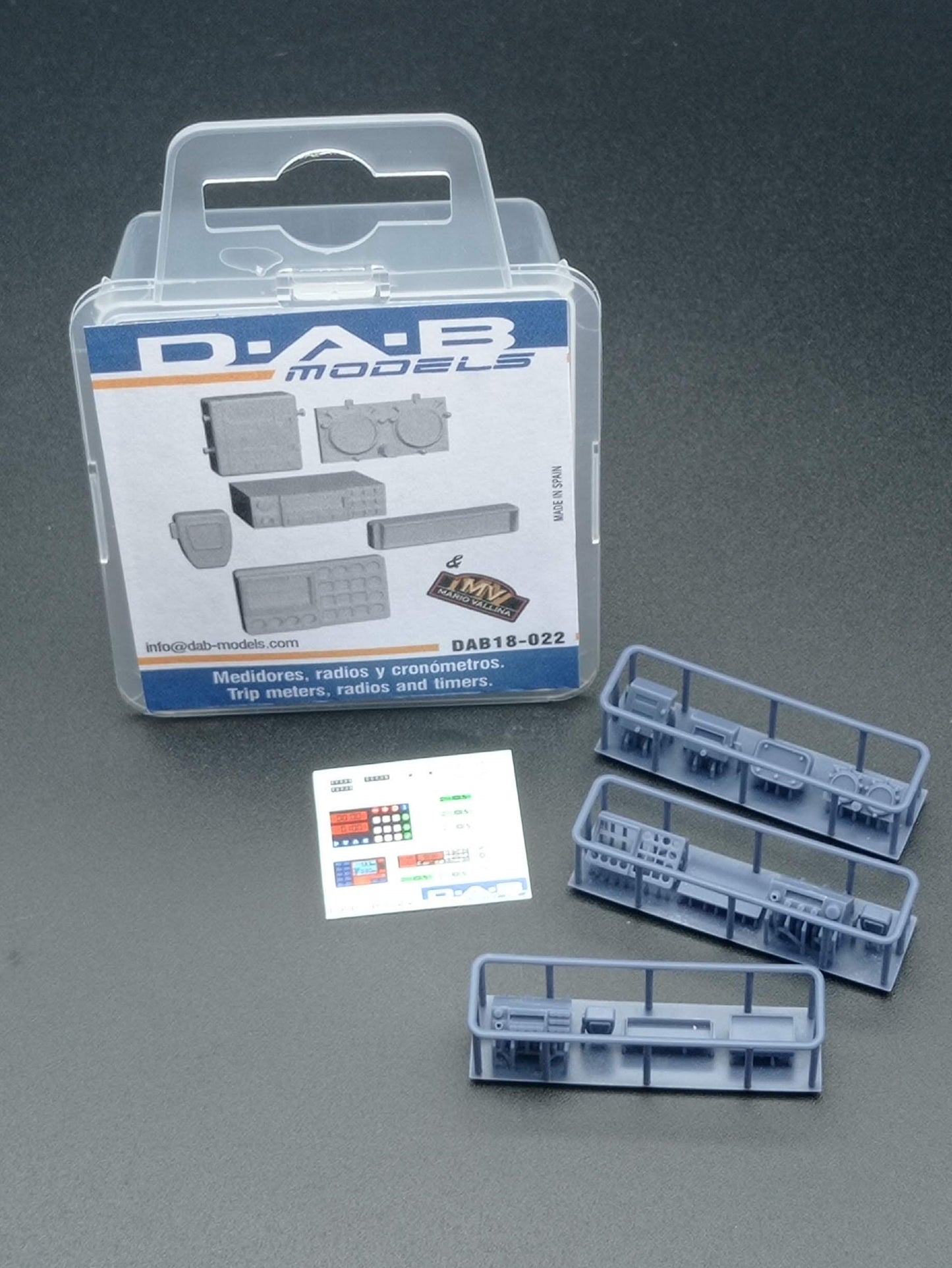 Trip meters, radios and timers Set Up