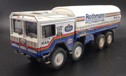 MAN 8X8 PORSCHE TEAM ROTHMANS - PARIS DAKAR 84/85