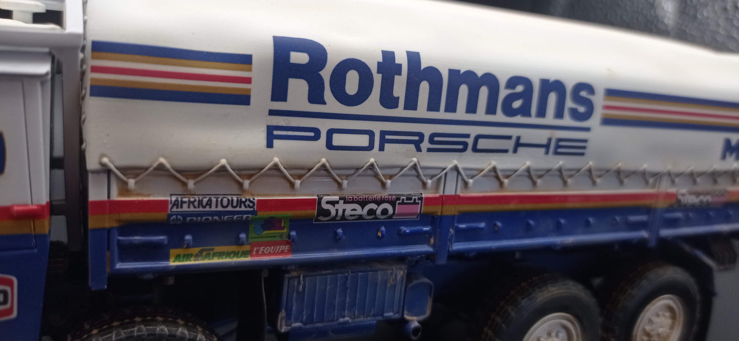 MAN 8X8 PORSCHE TEAM ROTHMANS - PARIS DAKAR 84/85