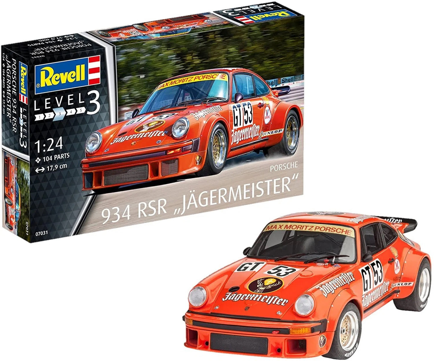 PORSCHE 934 RSR JAGERMEISTER - EUROPEAN GT CHAMPIONSHIP