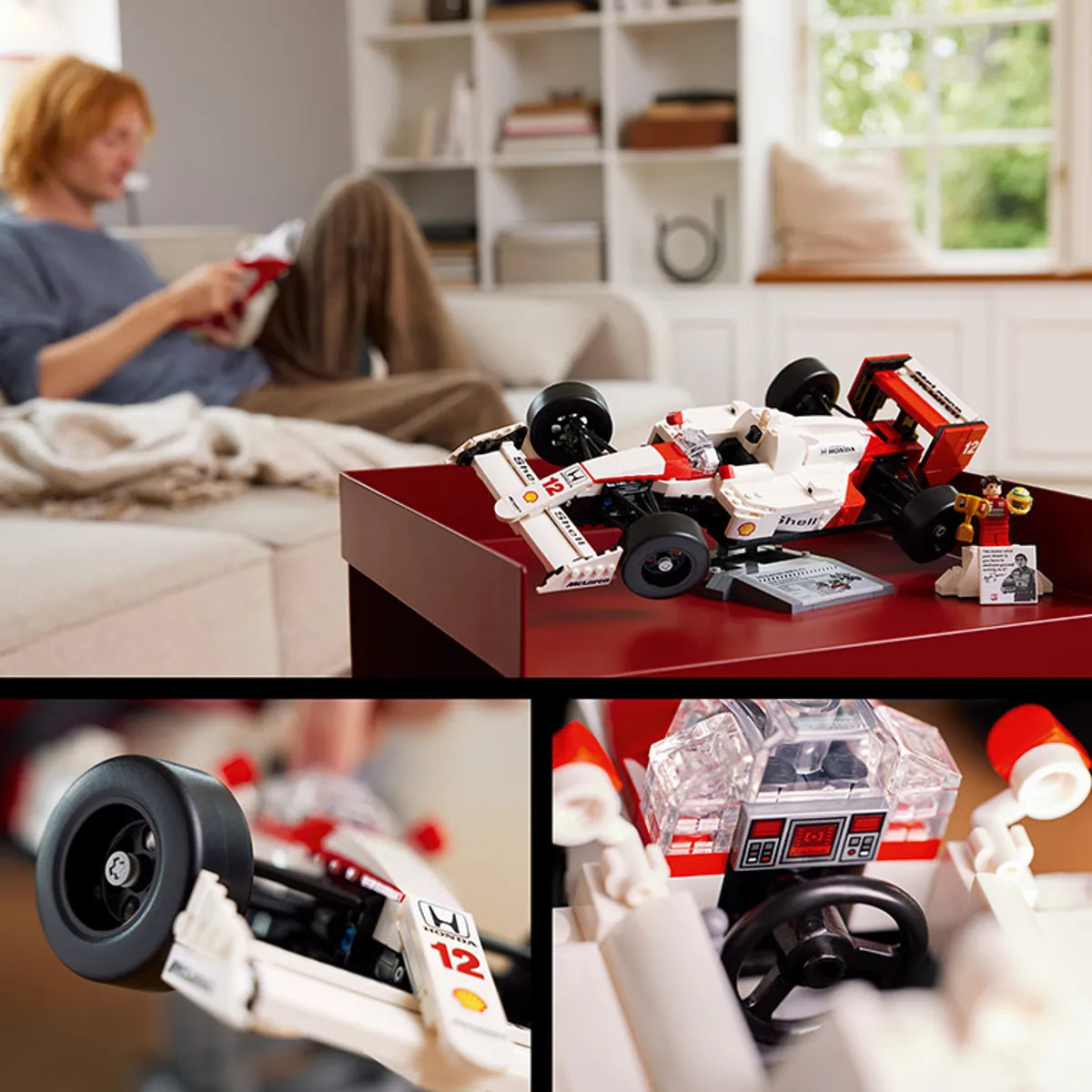 LEGO MCLAREN MP4/4 & AYRTON SENNA