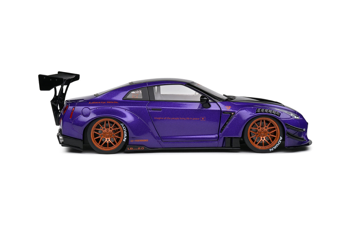 Nissan GT-R (R35) Liberty Walk Body Kit 2.0 Purple - 2022