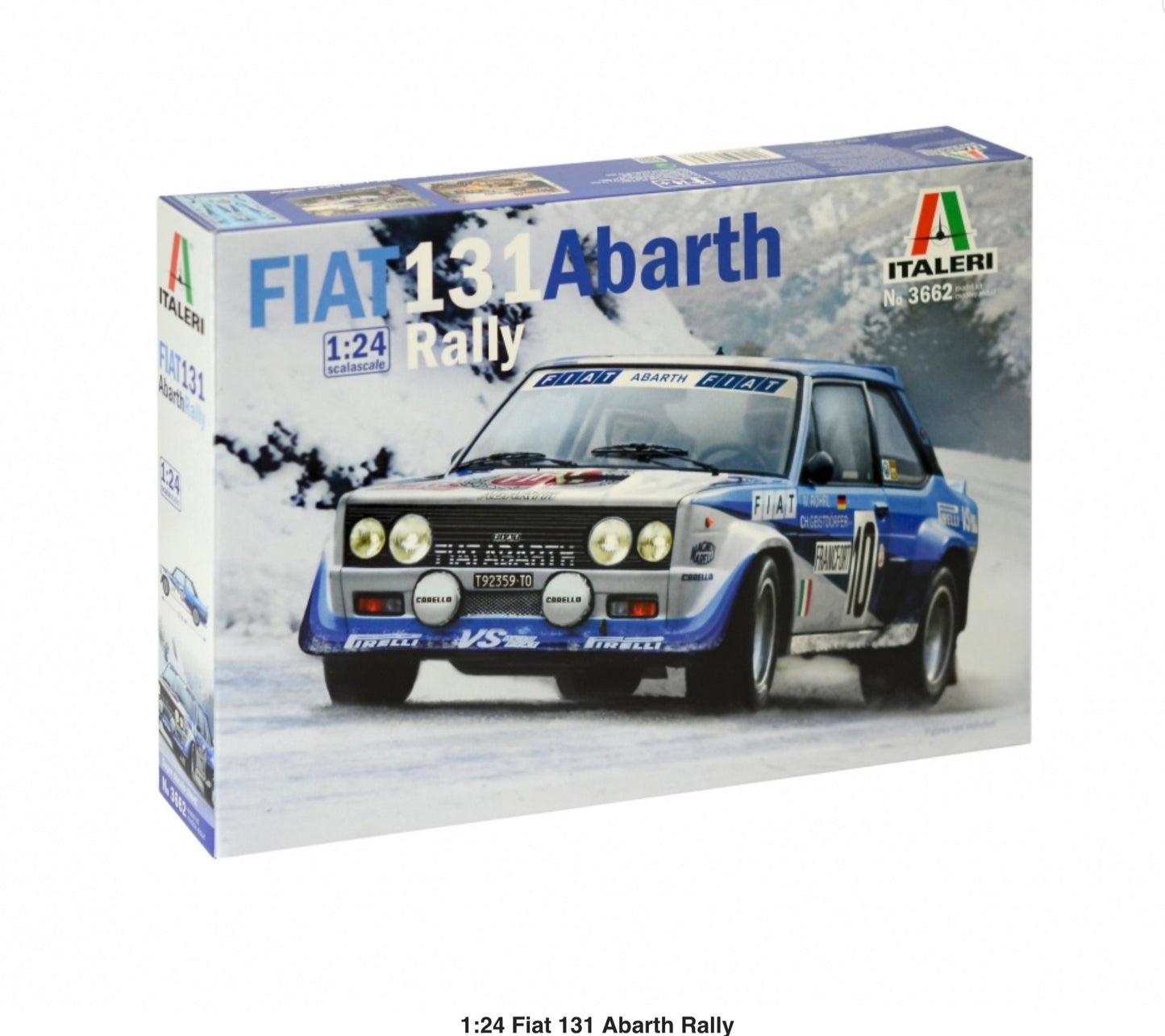 RALLYE FIAT 131 ABARTH - RALLYE MONTE CARLO 1980 