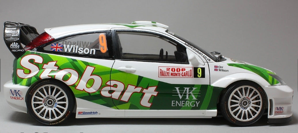 AUTOCOLLANTS FORD FOCUS WRC - STOBART - RALLYE MONTE CARLO 2006 ...