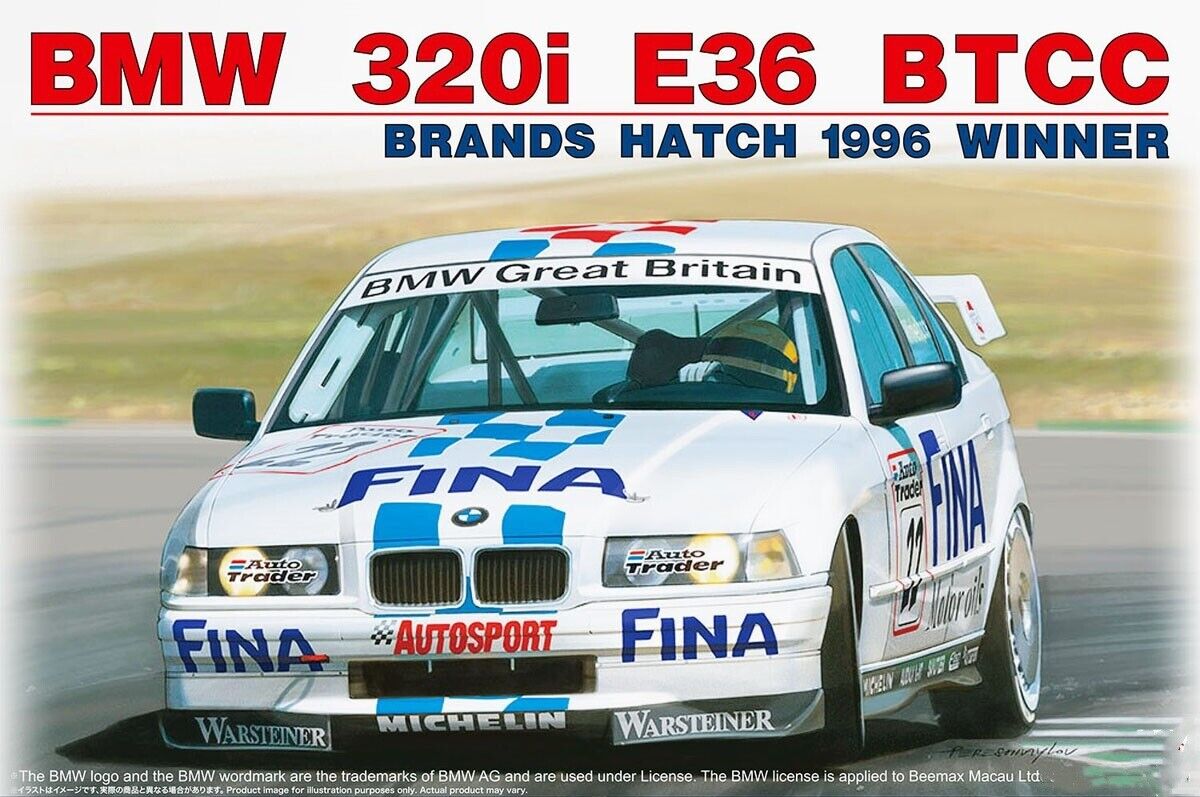 BMW 320I E36 -FINA - BTCC BRANDS HATCH 1996 WINNER