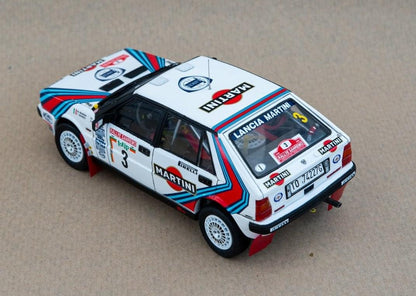 TRANSKIT LANCIA DELTA HF 4WD MARTINI - 1987 RALLY PORTUGAL / SAN REMO WINNERS