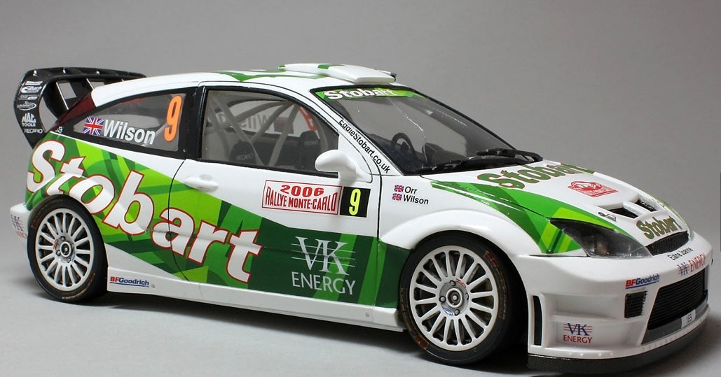 DECALS FORD FOCUS WRC - STOBART - RALLY MONTE CARLO 2006