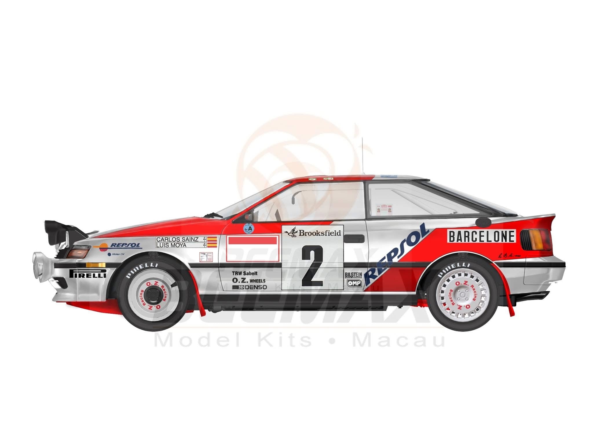 Toyota Celica GT-Four ST165 Gr. A- Monte Carlo Rally 1991