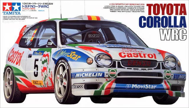 TOYOTA COROLLA WRC - CASTROL MOVISTAR - RALLYE DE CATALOGNE 1998