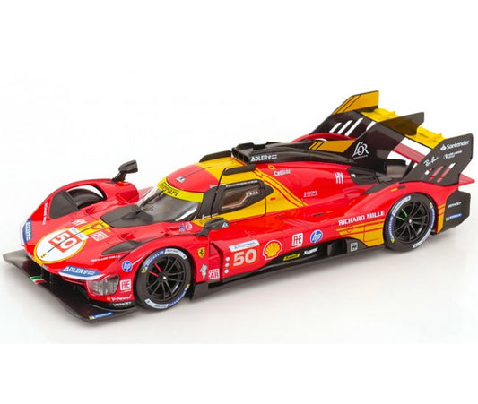 Ferrari 499P n° 50 Winner 24h le Mans 2024 1/24 Bburago