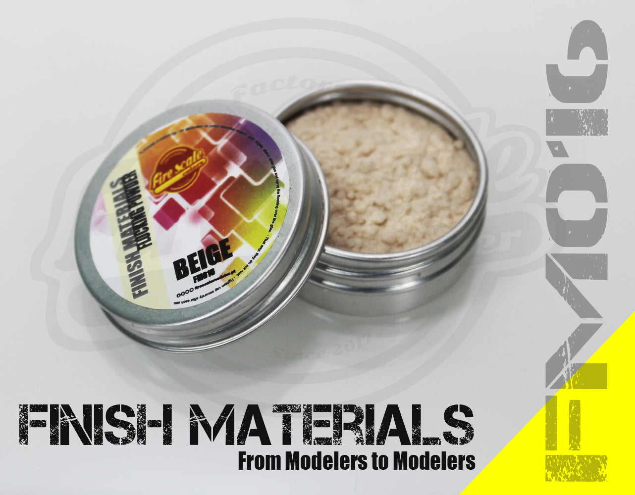 Beige Flocking Beige Flocking – DModelkits