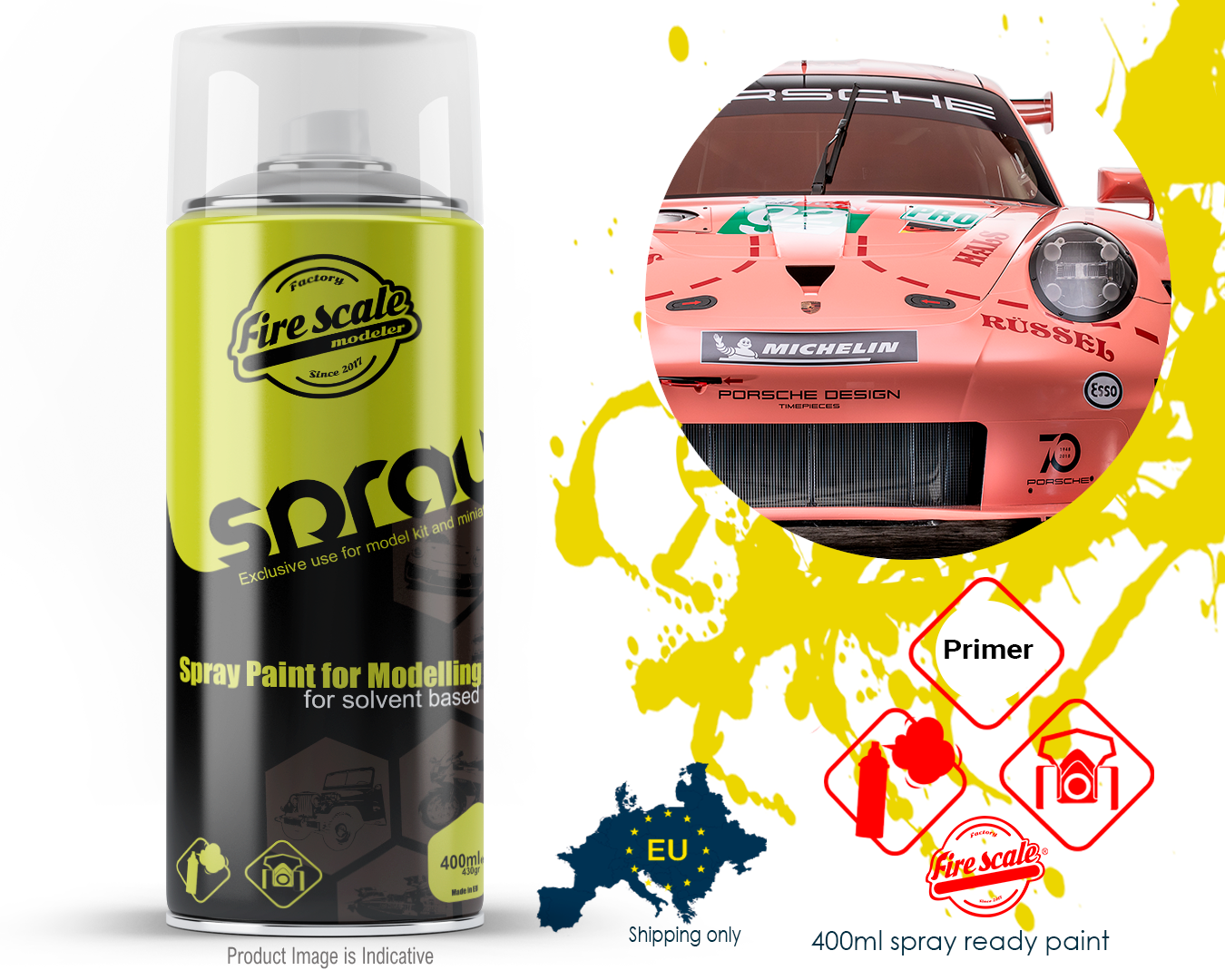 Pink Pig Porsche 400ml