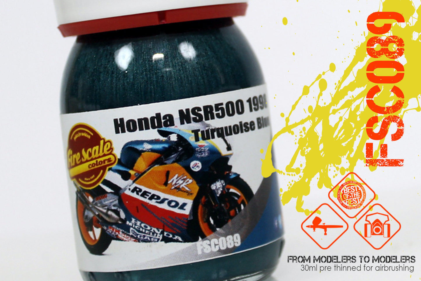 Honda NSR Turquoise Blue