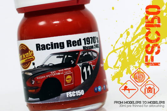 Racing Red 1970's Nissan 240Z